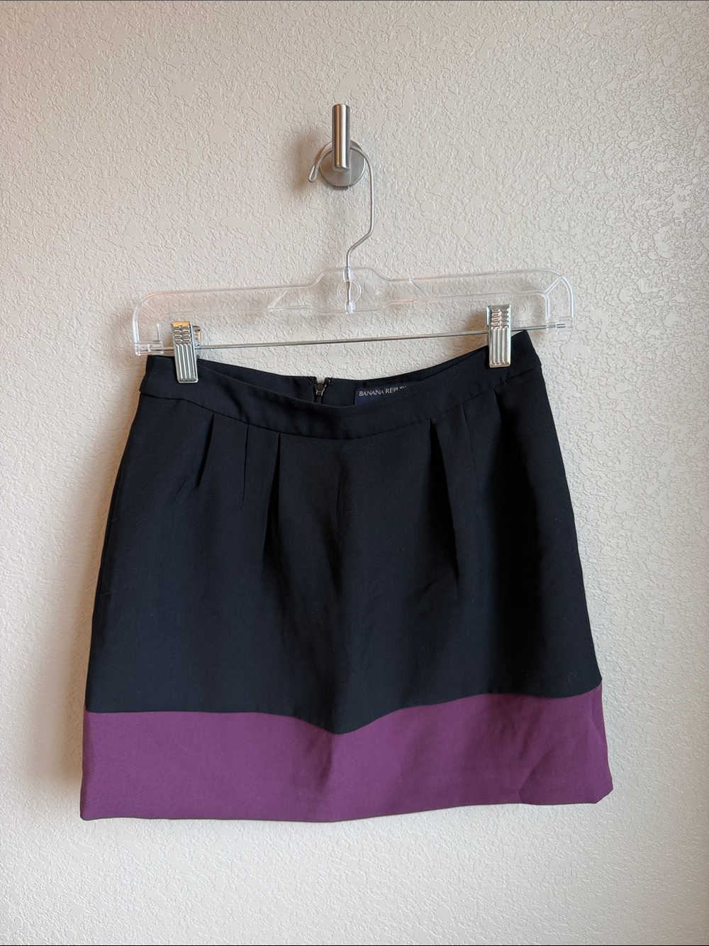 Banana Republic Color Block Mini Skirt